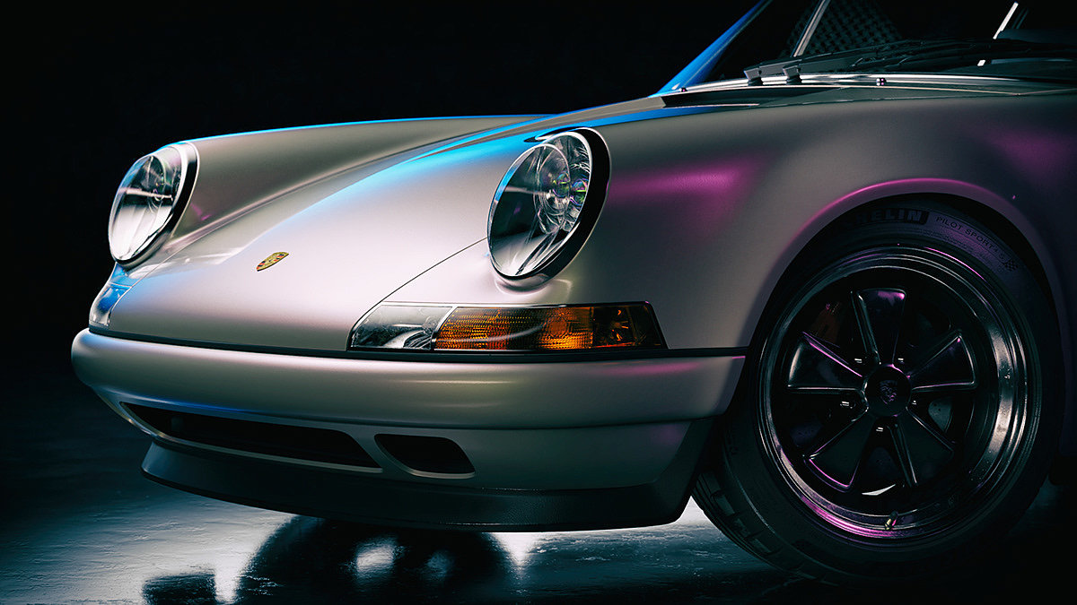 silver，Automobile design，Porsche 911，