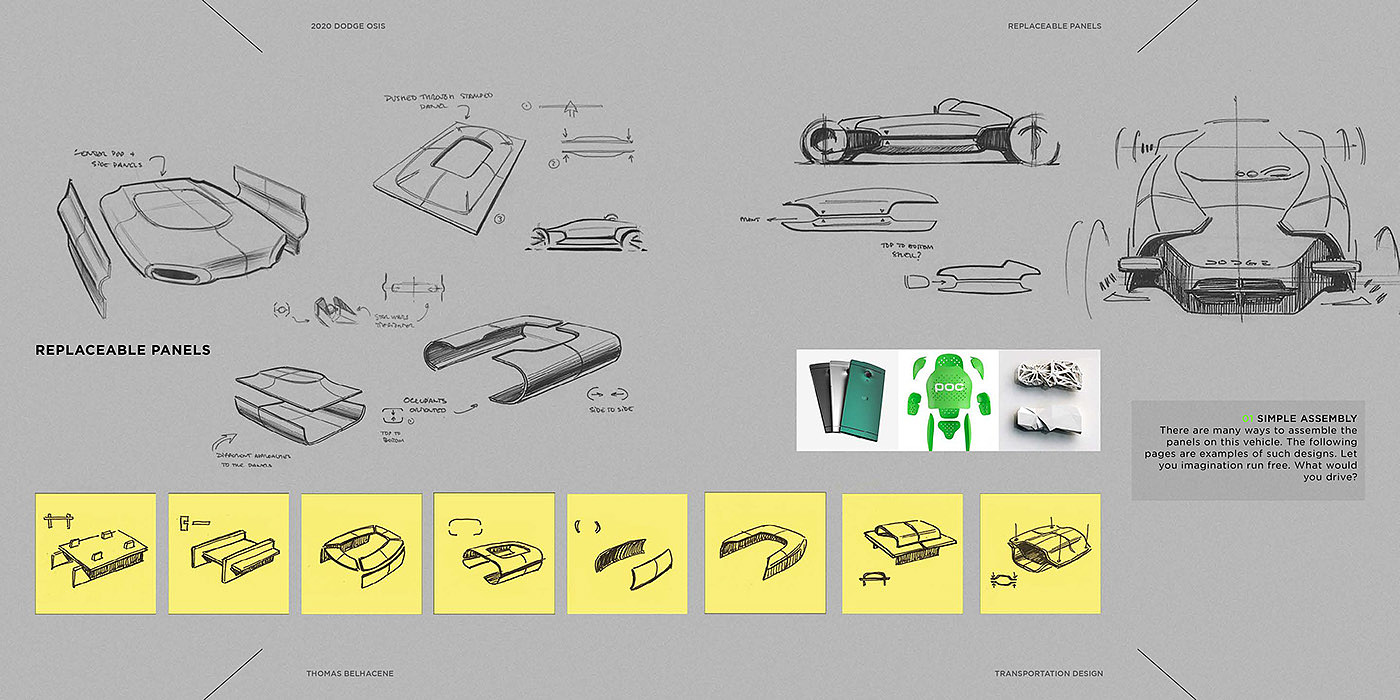 Automobile design，racing，2020 DODGE OSIS，