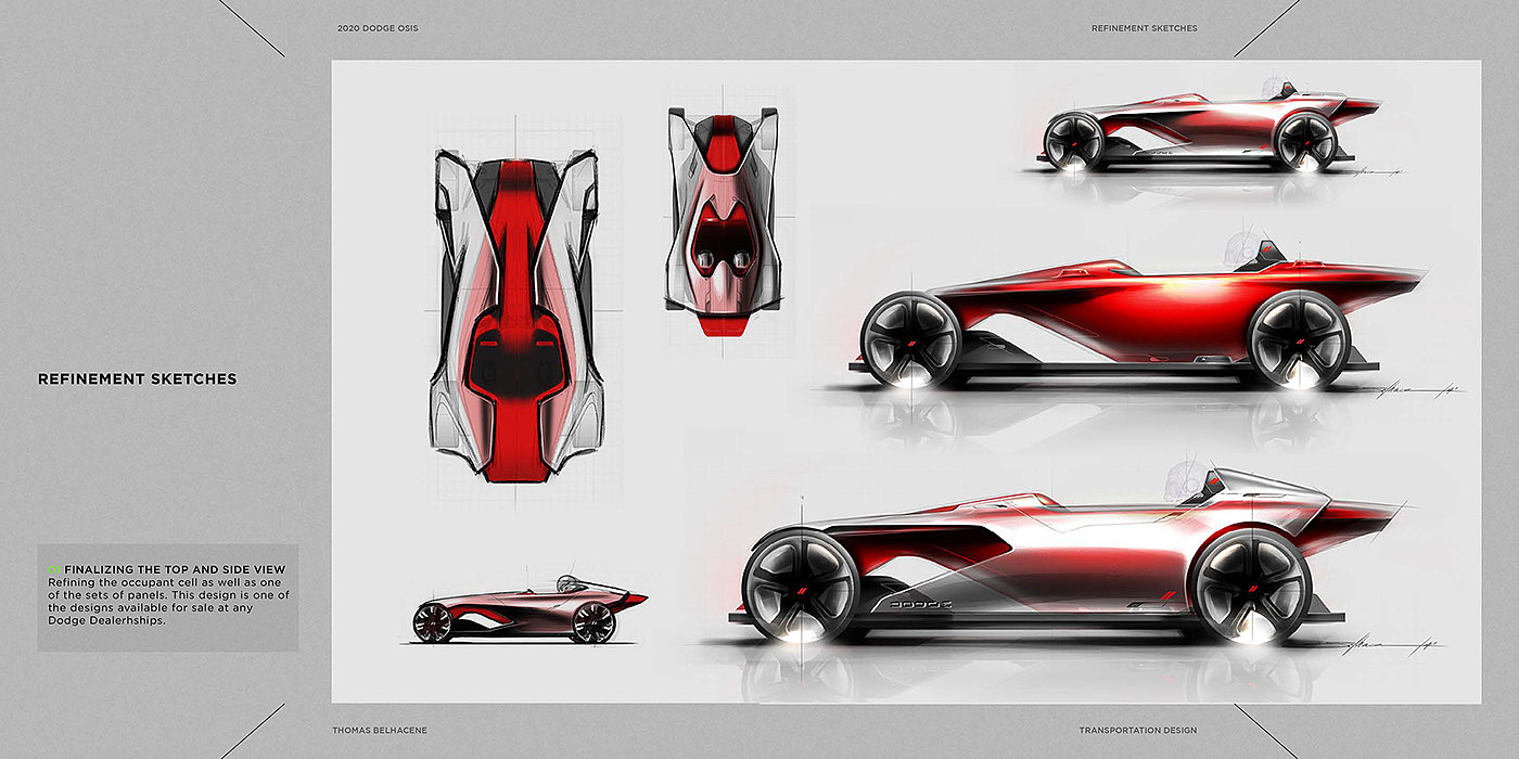 Automobile design，racing，2020 DODGE OSIS，