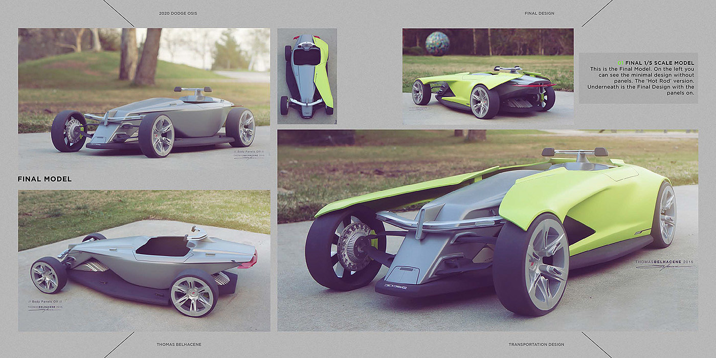 Automobile design，racing，2020 DODGE OSIS，