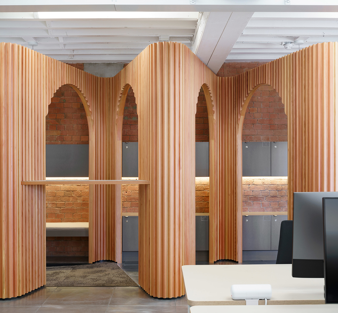 Interior design，Office area，Airbnb，