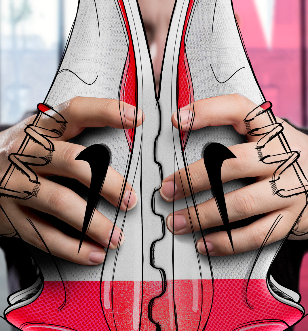 sneakers，light，comfortable，Hand drawn，nike，