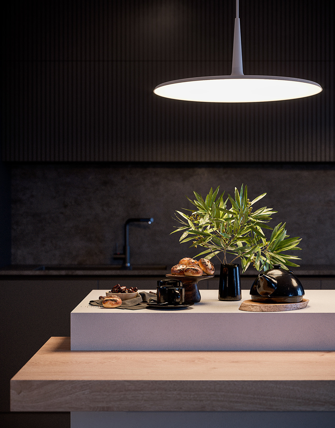 Pearl copper，Interior design，black，