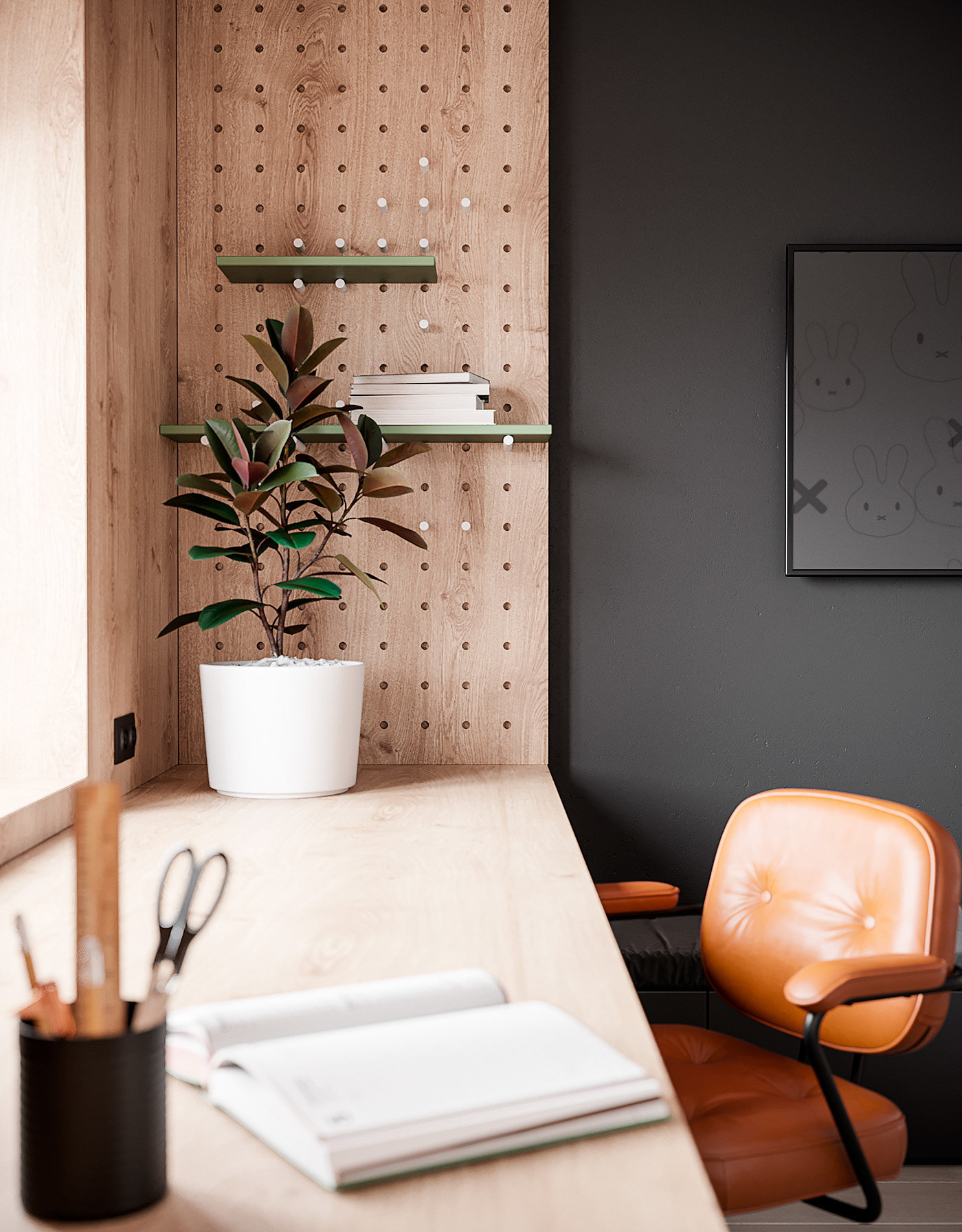 Pearl copper，Interior design，black，
