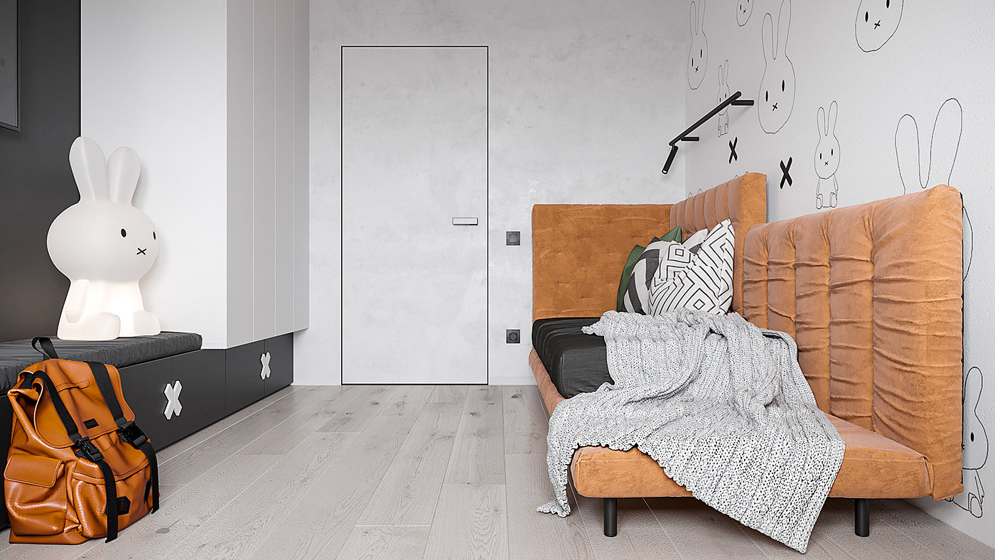 Pearl copper，Interior design，black，
