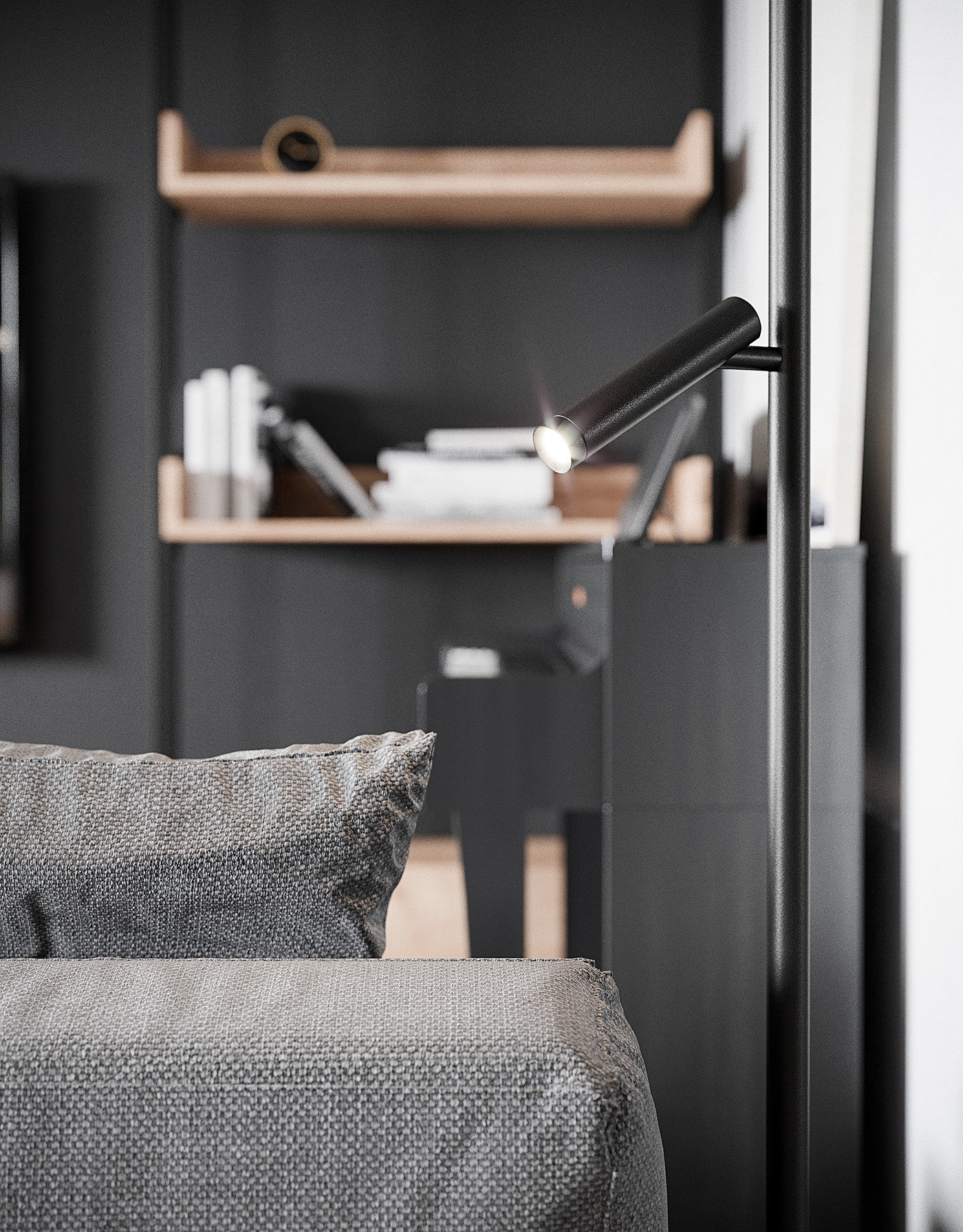 Pearl copper，Interior design，black，