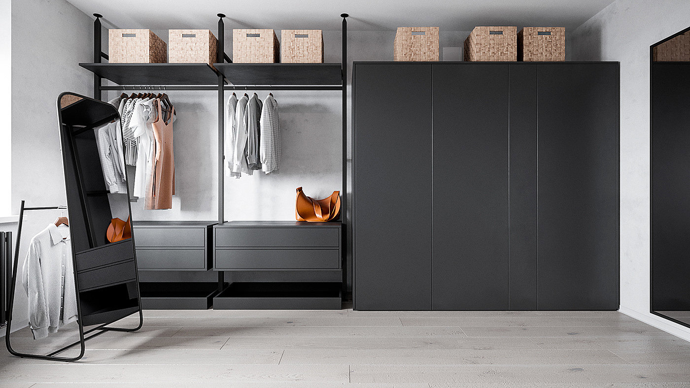 Pearl copper，Interior design，black，
