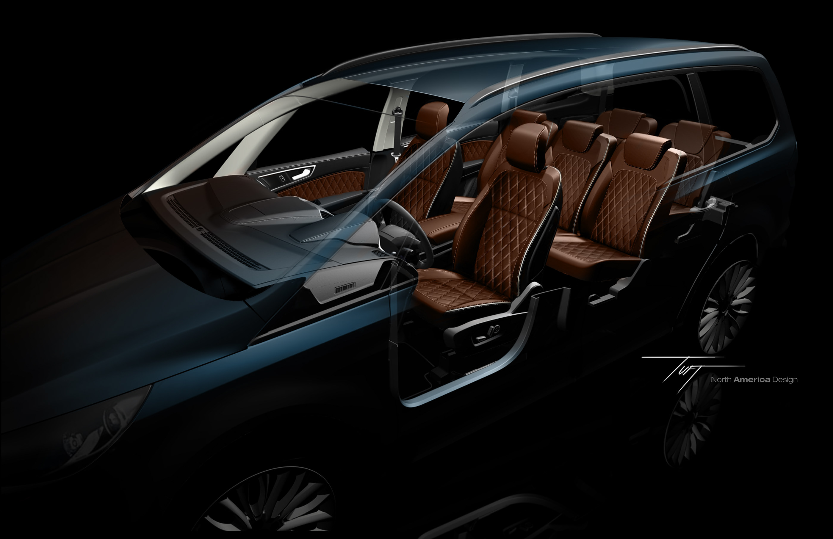 Oil sludge，Interior design，Automobile design，Edge Interior，