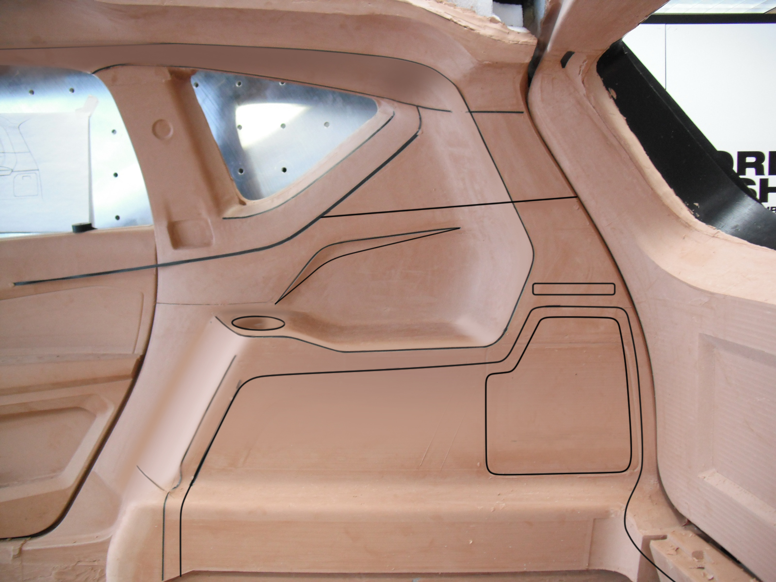 Oil sludge，Interior design，Automobile design，Edge Interior，