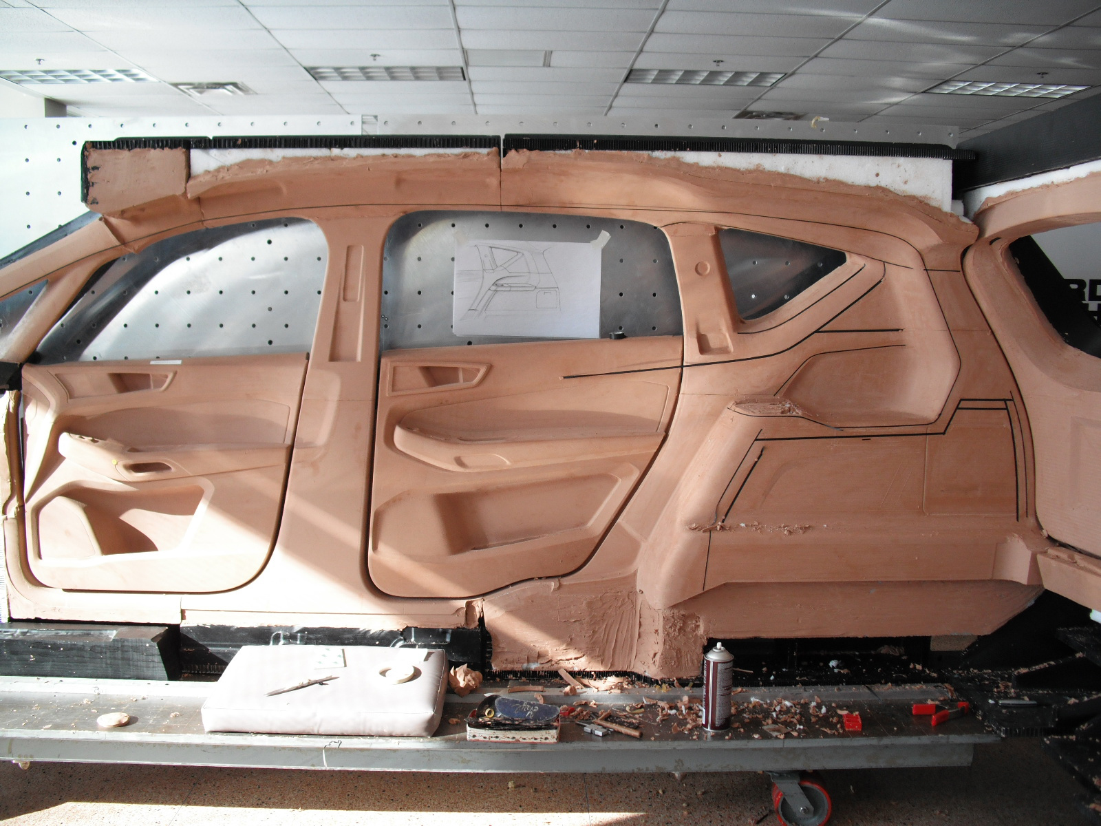 Oil sludge，Interior design，Automobile design，Edge Interior，