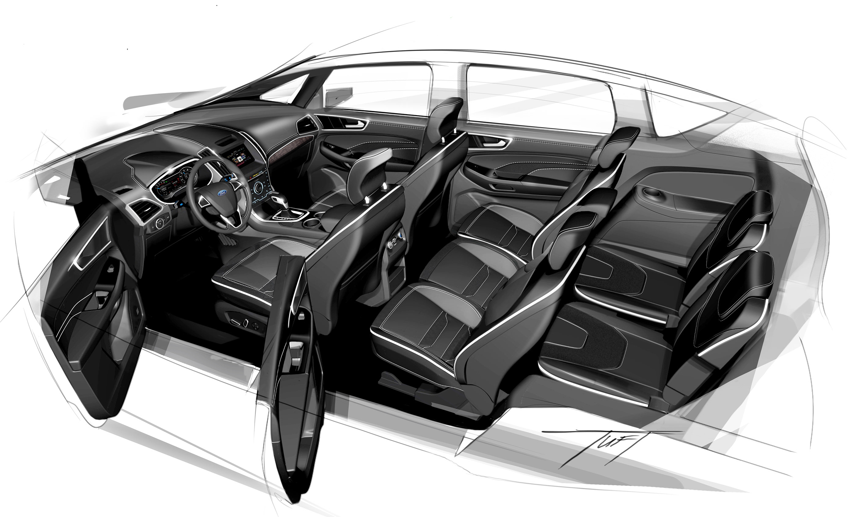 Oil sludge，Interior design，Automobile design，Edge Interior，