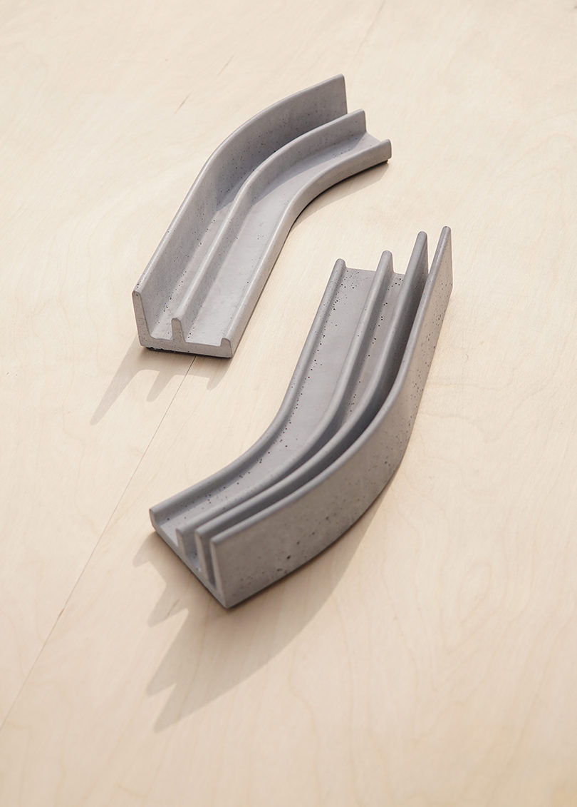 Desktop storage，concrete，Minimalist，