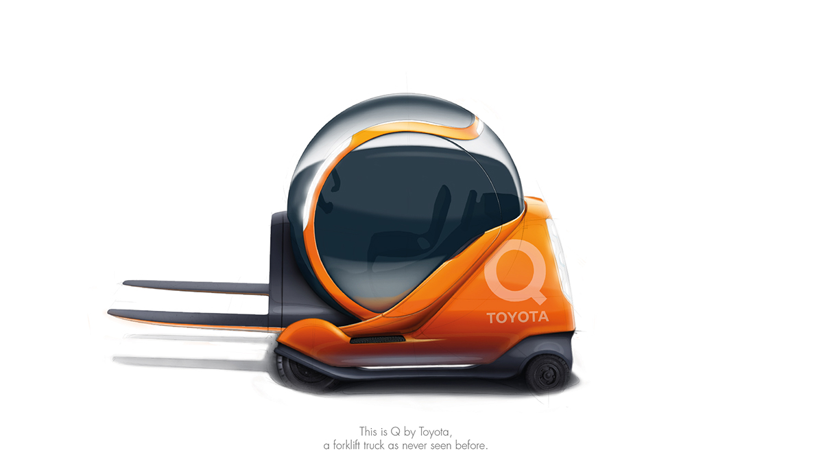 toyota，conceptual design，Tool car，