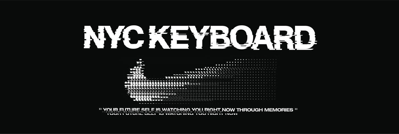 NYC KEYBOARD，keyboard，black，