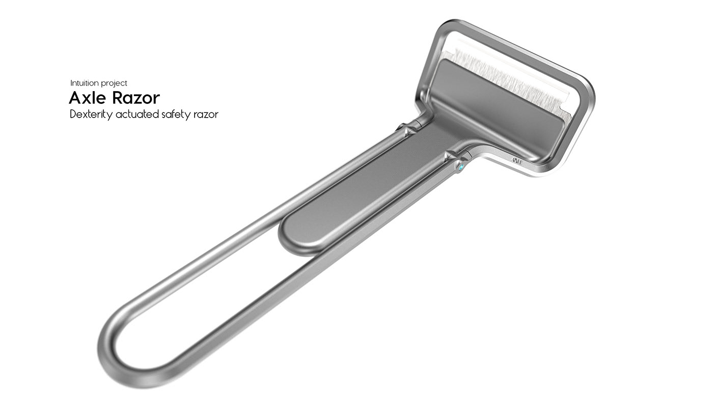 Axle，razor，rotate，