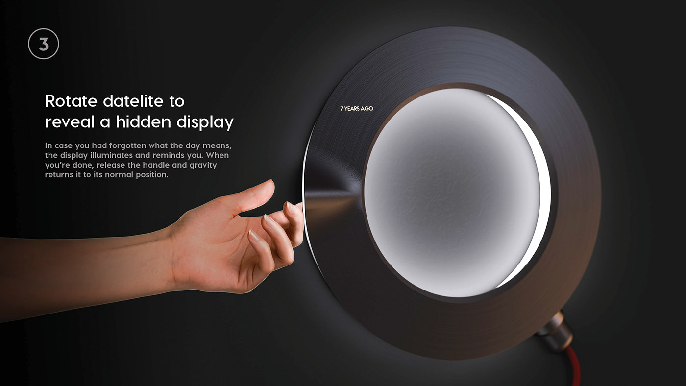 Datelite，lamp，Memory lamp，Ida Award，A 'Design Award，