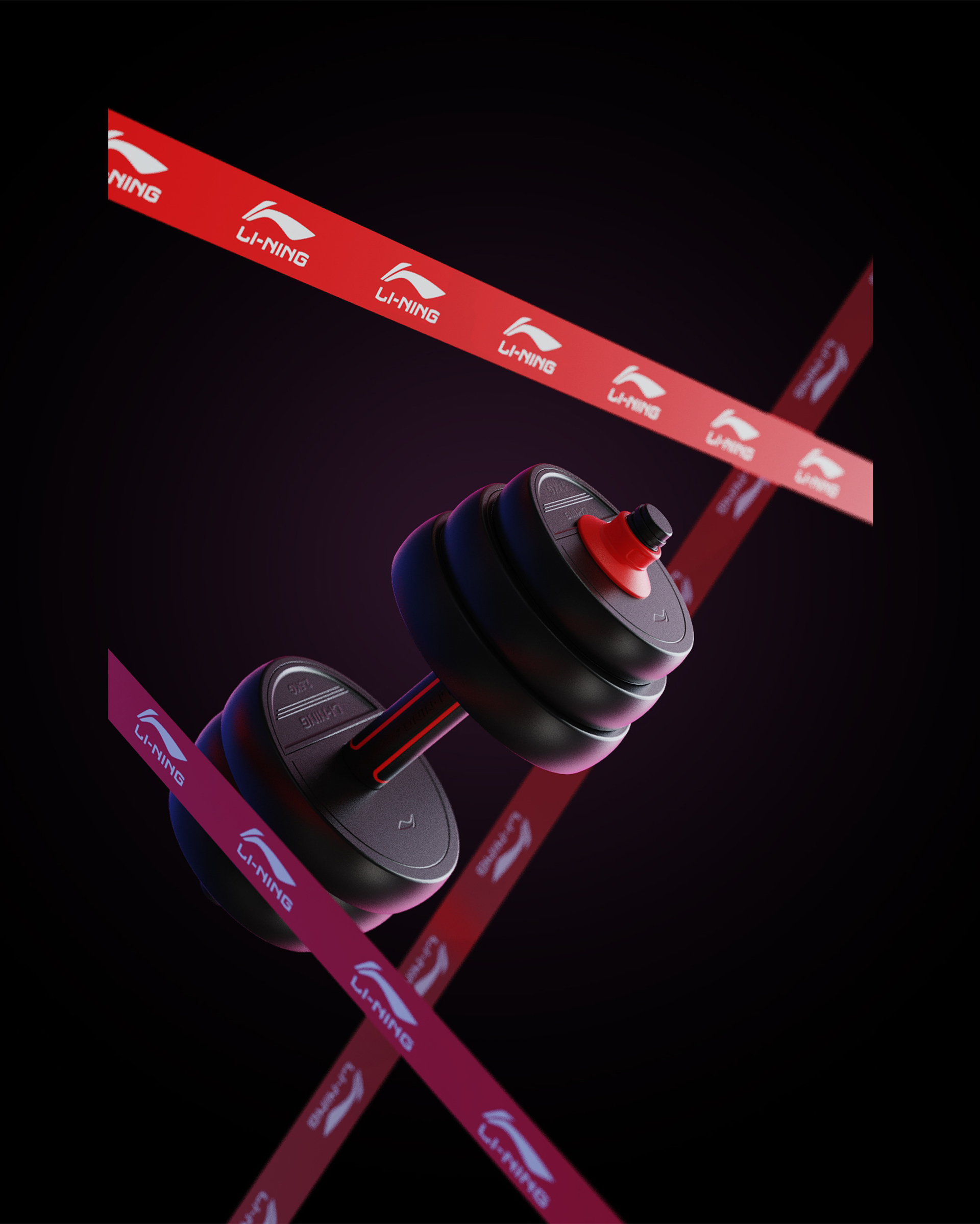 Health exercise，reduce weight，multi-function，Fitness Equipment，Li Ning, China，Kettlebell，barbell，dumbbell，