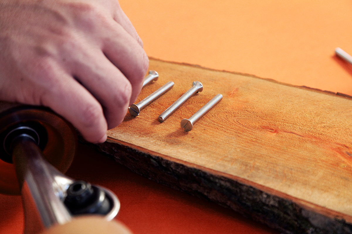 Skate，wood，manual，