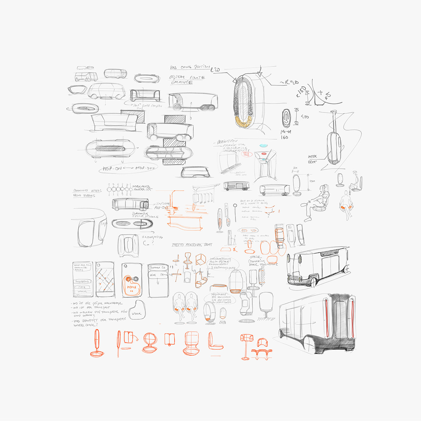 Memo，Urban transportation，multi-function，Combined transport，concept，