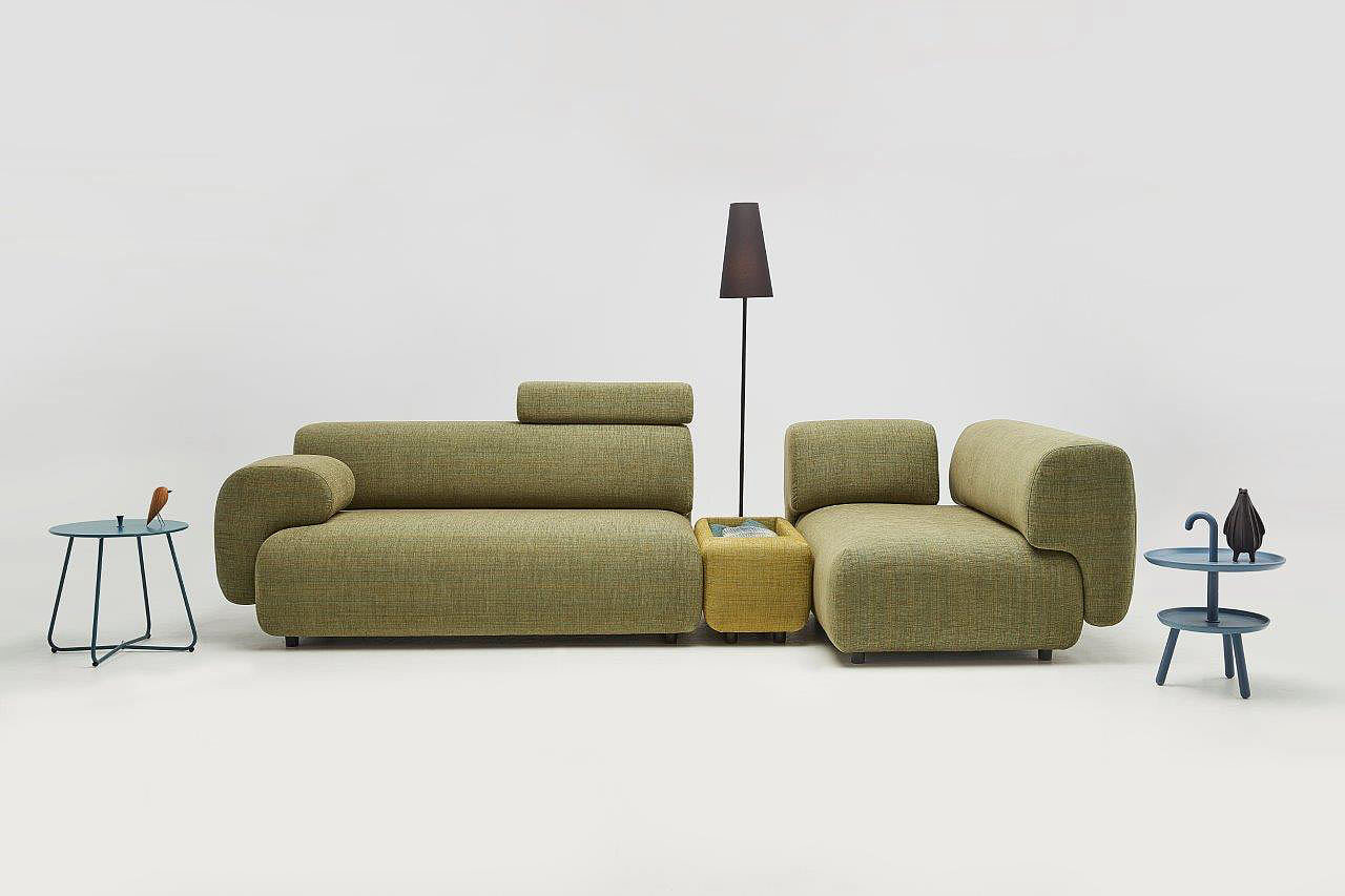 Mist，Poznan oyster company，Cyan，sofa，chair，Modular Sofa，