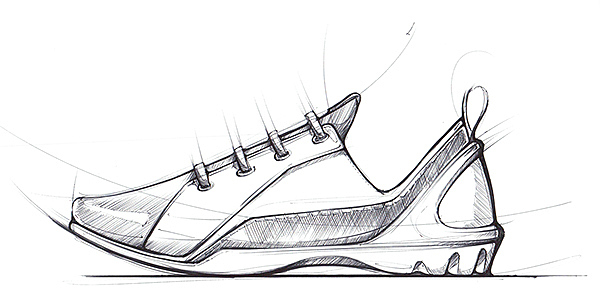 Quiicks，Sketches，Sketch，Hand drawn，sketch，shoes，