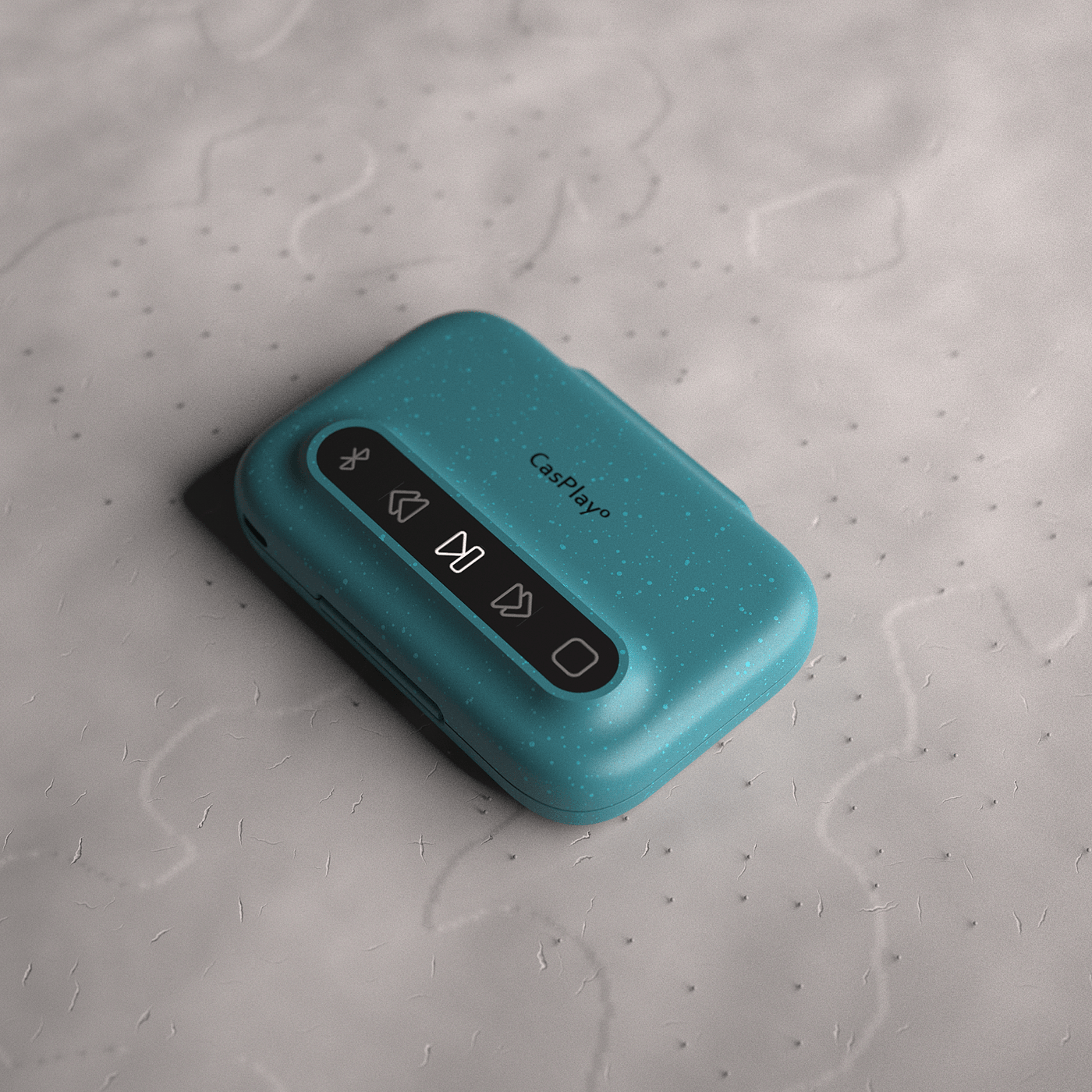 industrial design，player，Bluetooth cassette player，Caspre，CasPlay，