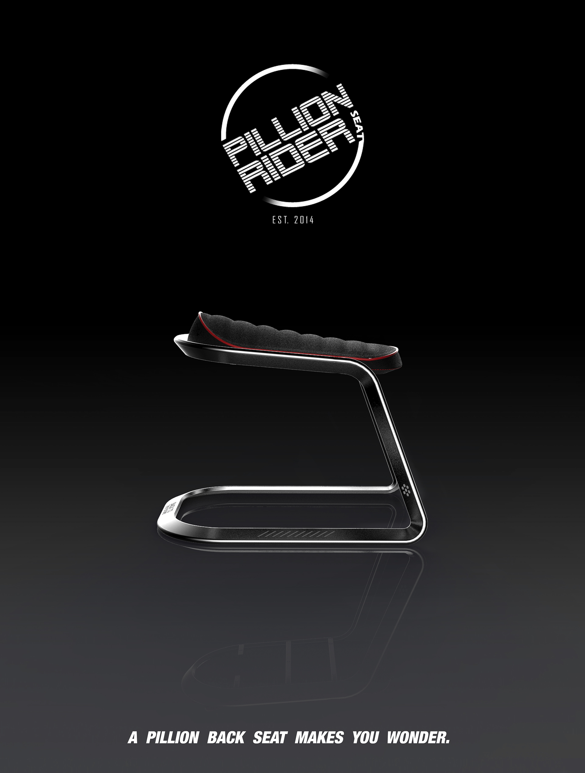 Pillion Rider，Pirion rider，industrial design，Pirion，Motorcycle cushion，