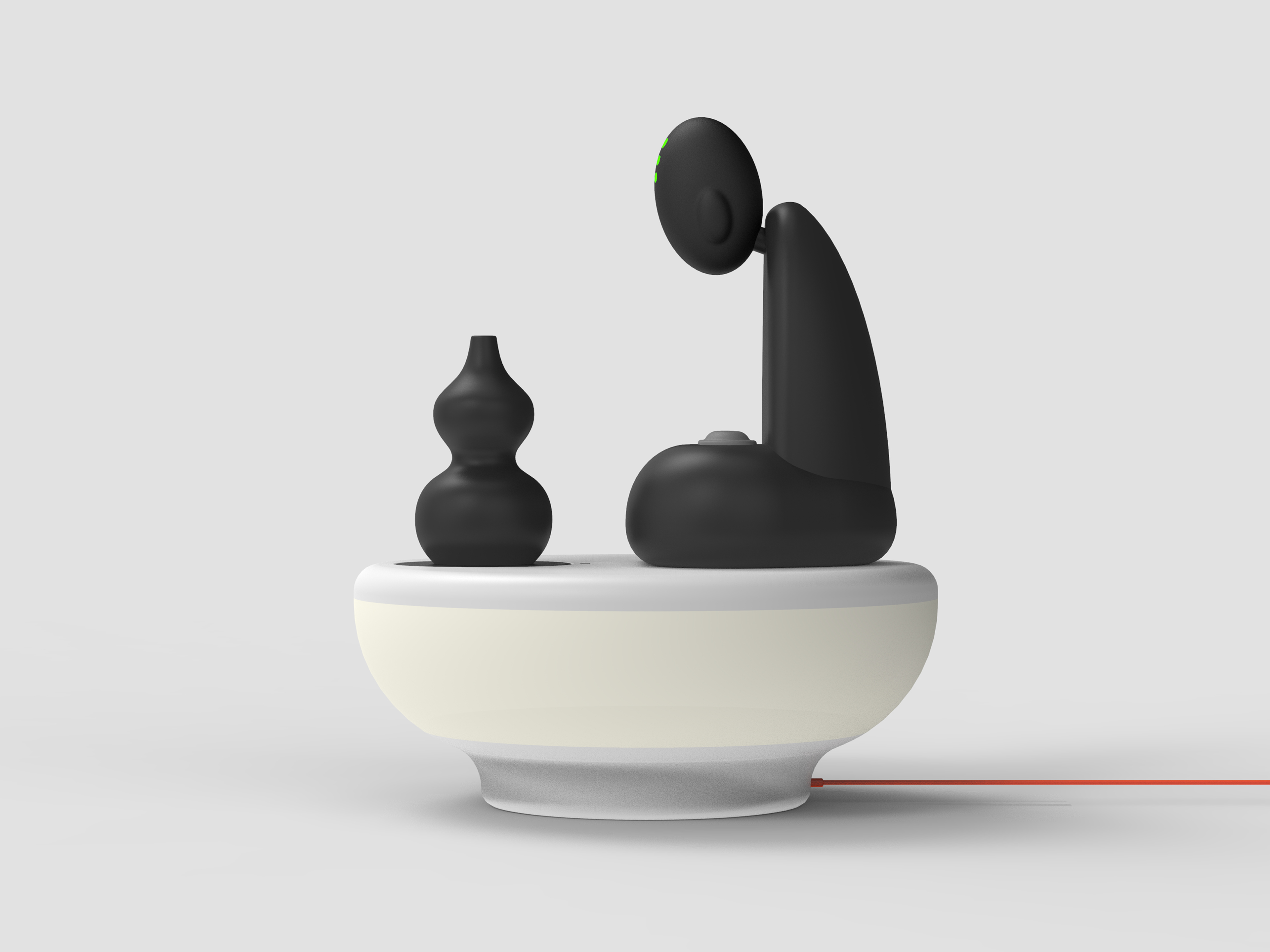 Aromatherapy machine，Humidifier，Night light，Zen，Buddhist mood，Buddhism，gourd，bowl，