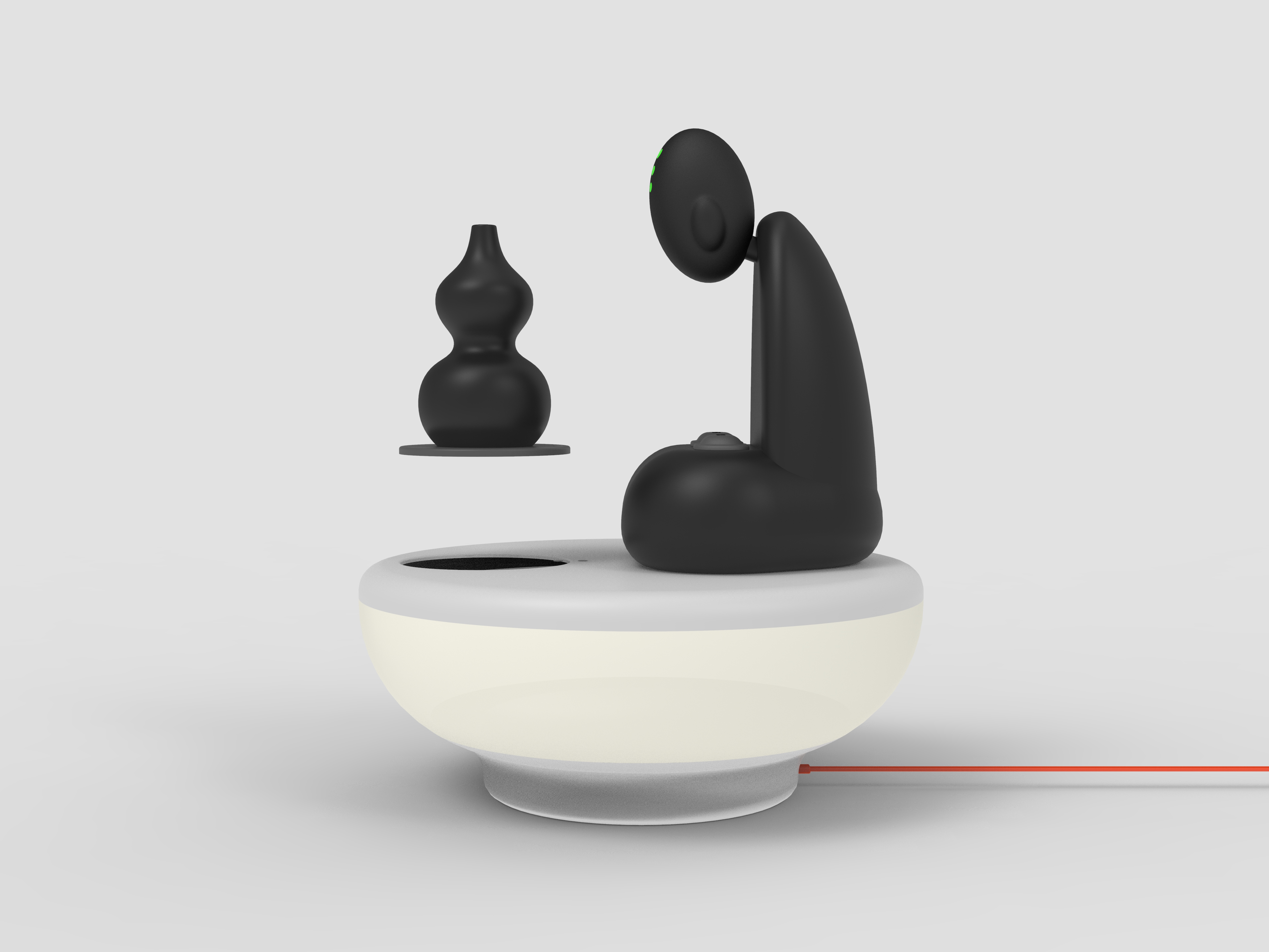 Aromatherapy machine，Humidifier，Night light，Zen，Buddhist mood，Buddhism，gourd，bowl，