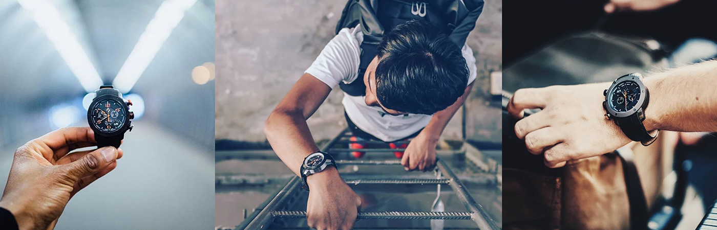 Wrist watch，Switzerland，Mechanical watch，black，