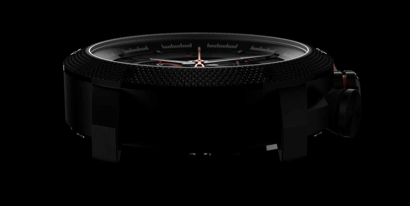 Wrist watch，Switzerland，Mechanical watch，black，