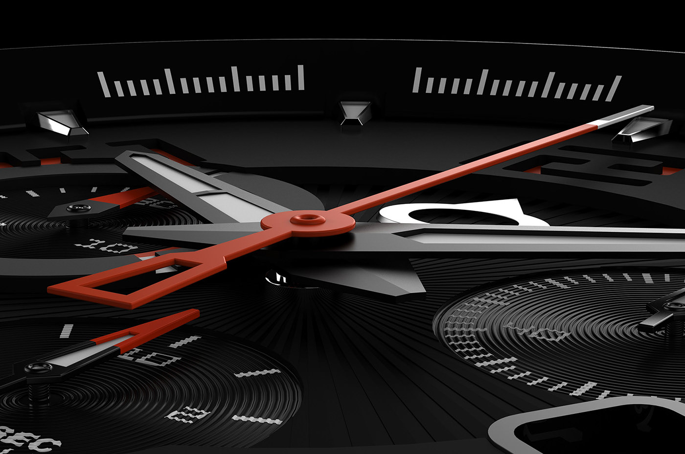 Wrist watch，Switzerland，Mechanical watch，black，