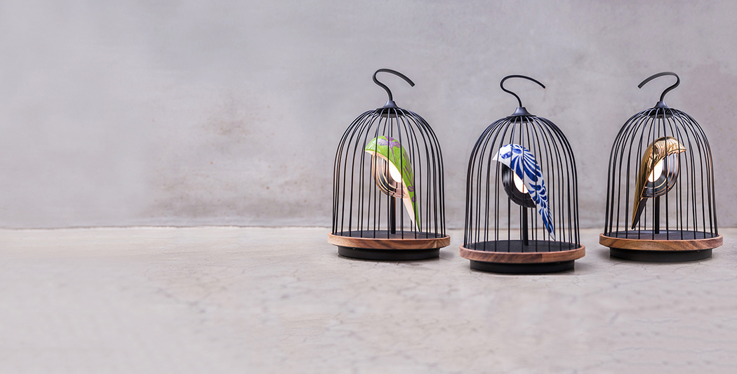 Birdcage lamp，Provide lighting，Bluetooth speaker usage，Lovely and unique，