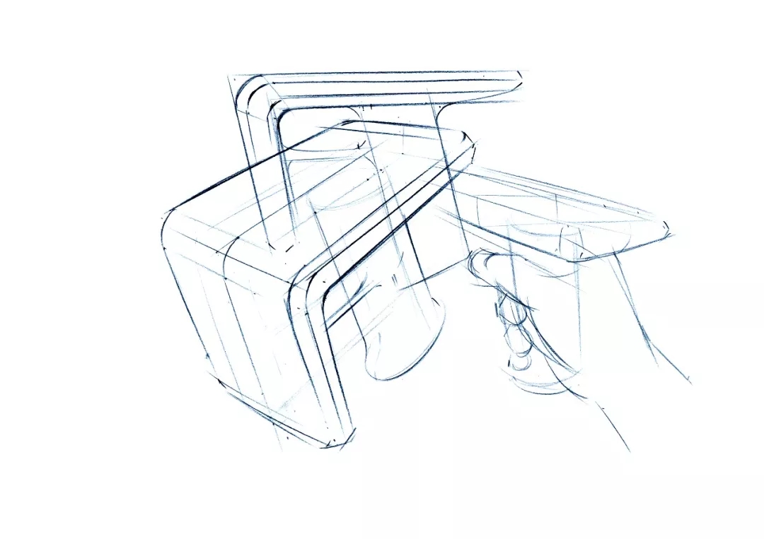 Hand drawn renderings，Hand drawn for postgraduate entrance examination，Hand drawn product design，Marker rendering，