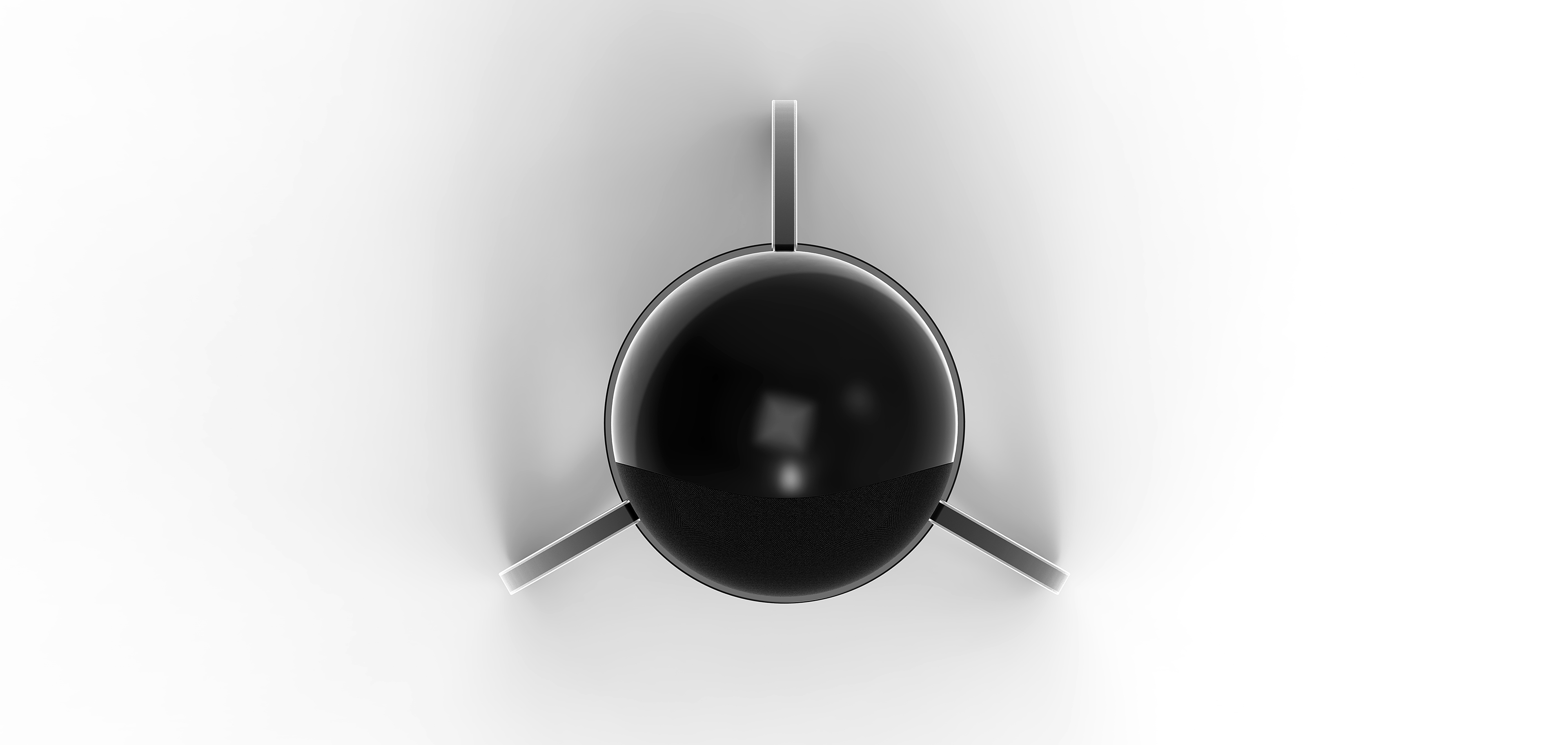 Sense of science and technology，Black and white gray，alien，avant-garde design ，Modern sound design，