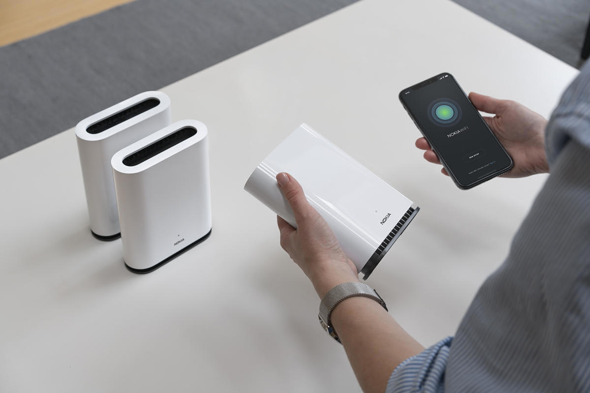 nokia，NOKIA，Router，Beacon Router，2019 red dot product design award，