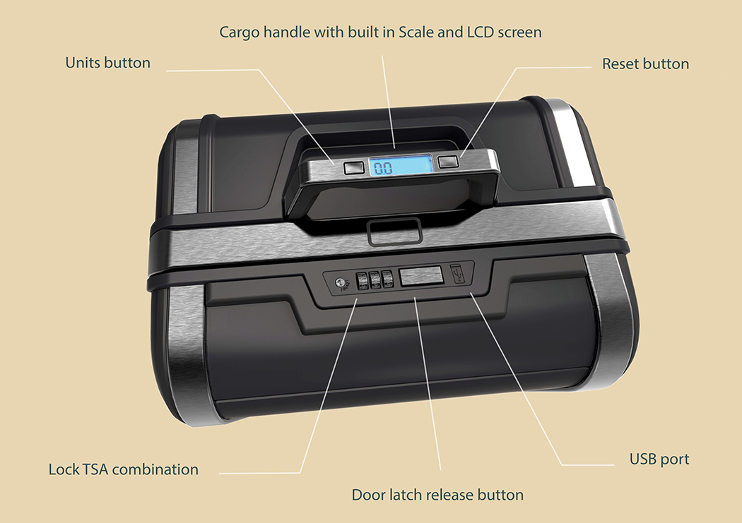 industrial design，intelligence，Aerospace aluminum manufacturing，No zipper design，