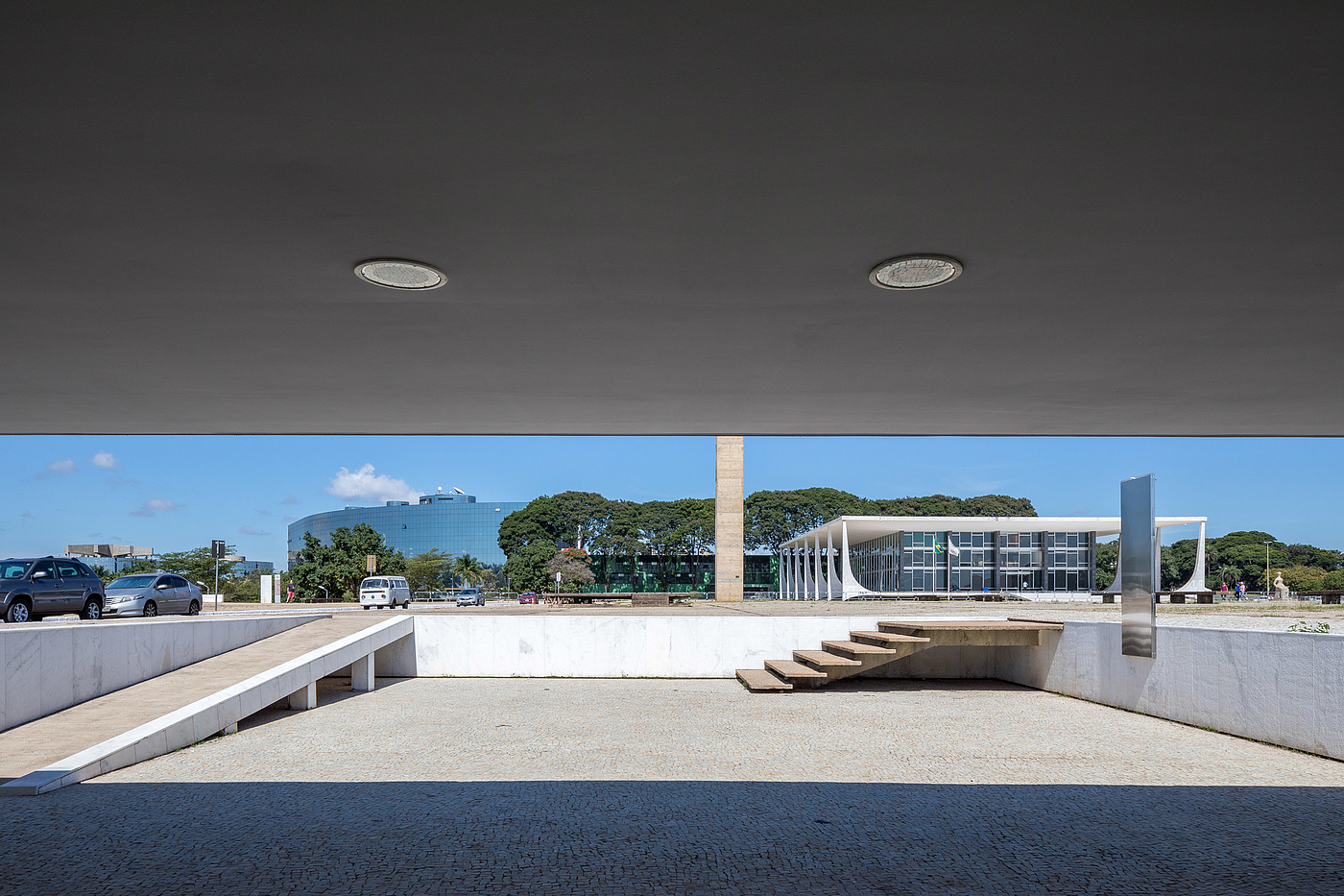 Oscar Niemeyer，Tea House，Architectural design and renovation，teahouse，Brasilia，