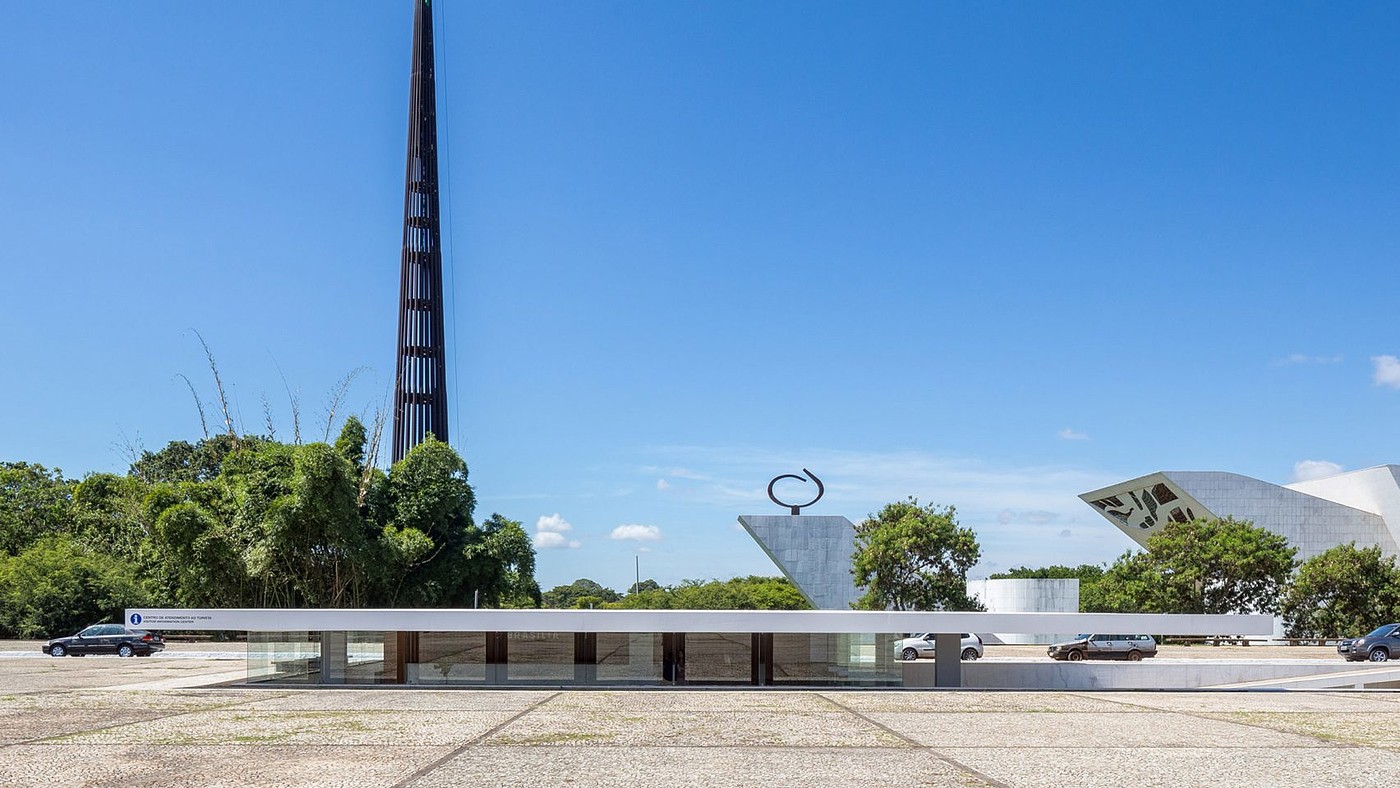 Oscar Niemeyer，Tea House，Architectural design and renovation，teahouse，Brasilia，