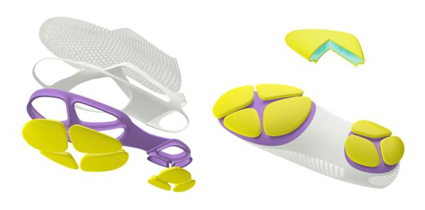 Shoe design，conceptual design，Sense of science and technology，