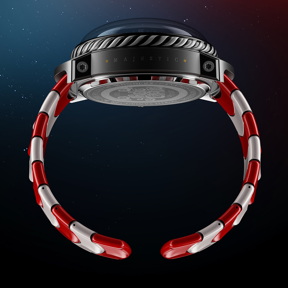 Wrist watch，Majestic，3d，modeling，