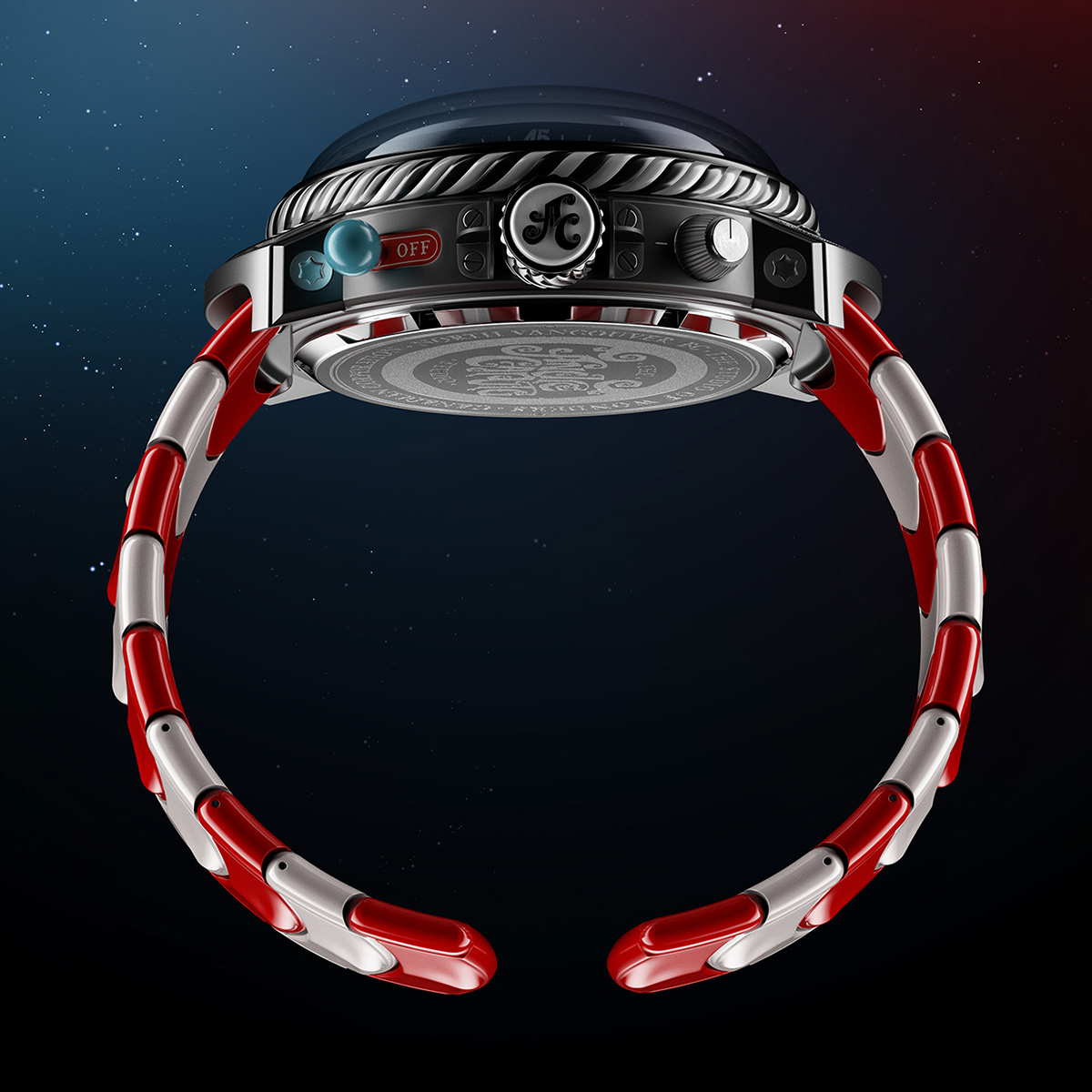 Wrist watch，Majestic，3d，modeling，