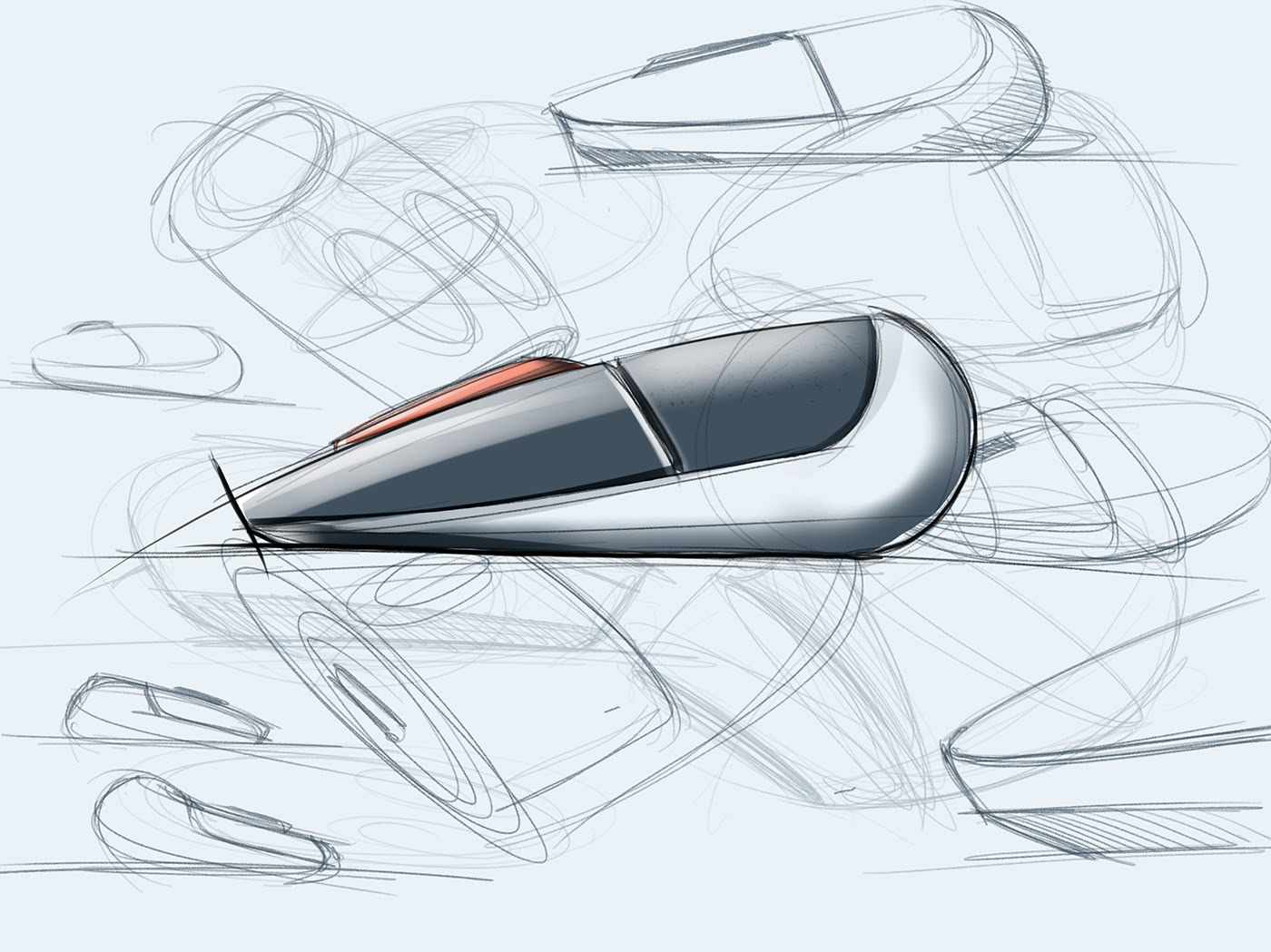 Ubee ，2d rendering，Hand drawn，sketch，