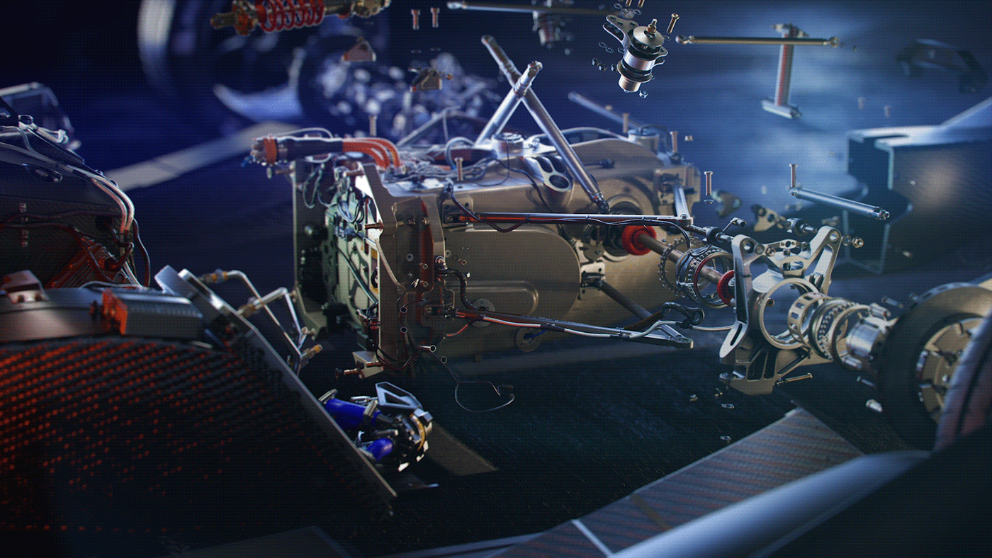 conceptual design，assemble，Racing design，