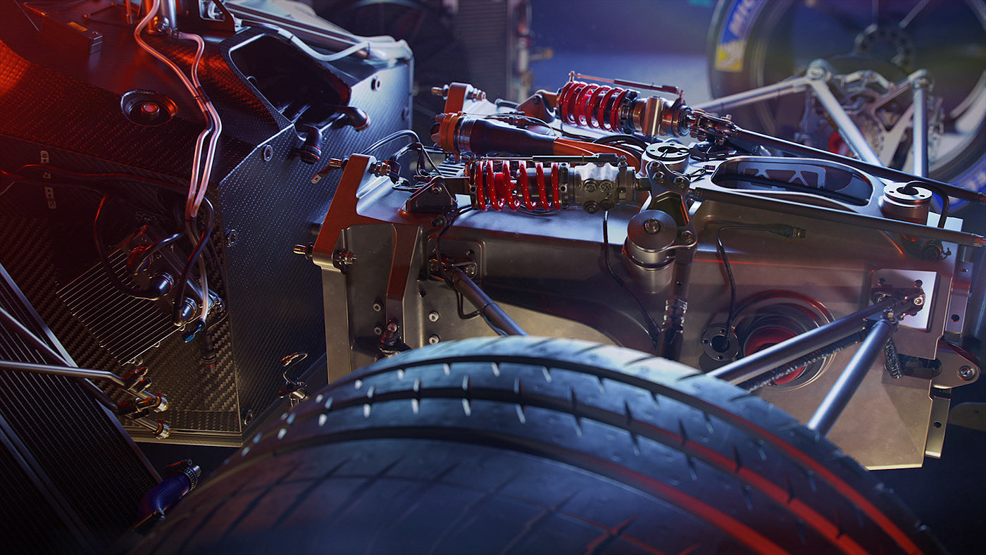conceptual design，assemble，Racing design，