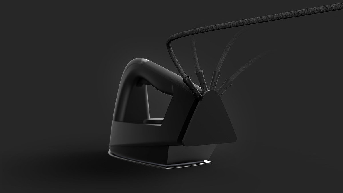 steam iron，Iron，black，