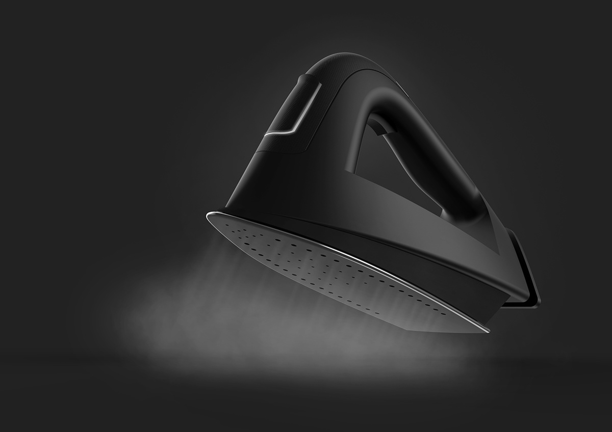 steam iron，Iron，black，