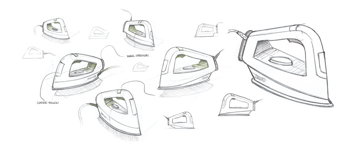 steam iron，Iron，black，