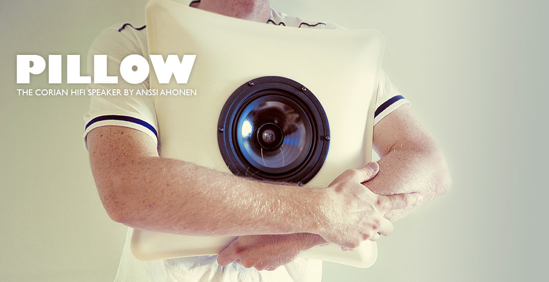 loudspeaker box，Reprint，Corian ，industrial design，product design，