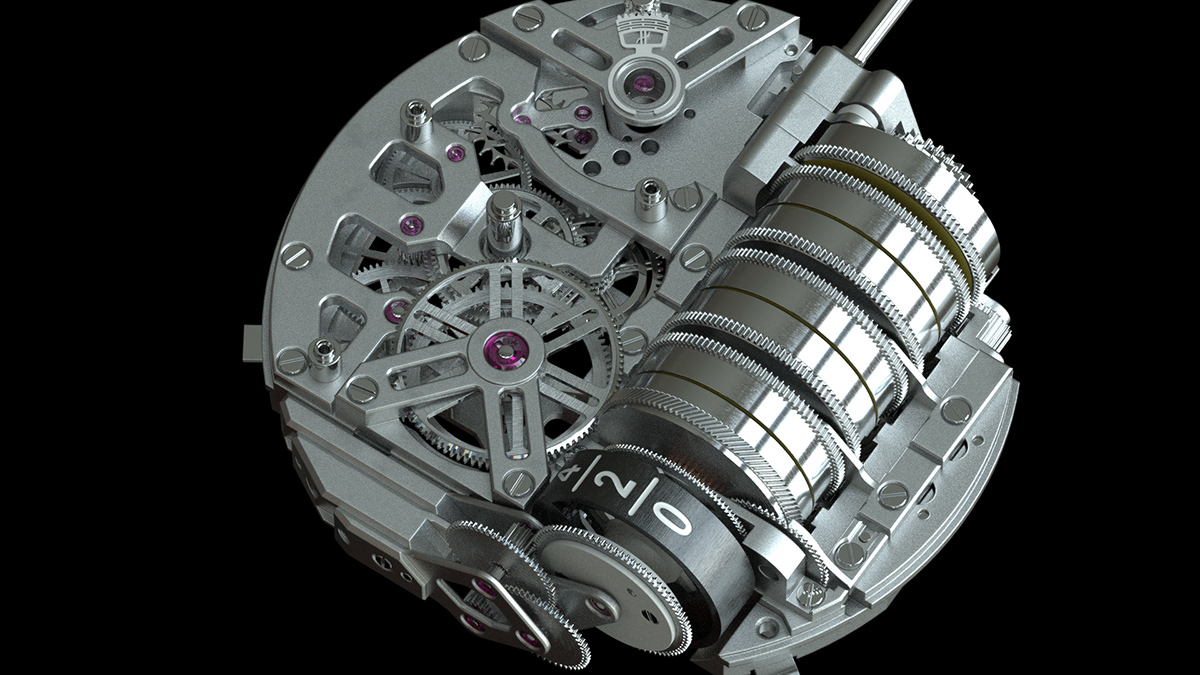 porthole，Watch design，Metal，